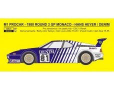 Decal - BMW M1 Procar - 1980 "Denim"